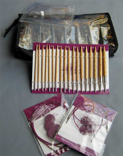9 mm Sunstruck Knit Picks Options Interchangeable Knitting Needle Tips US 13